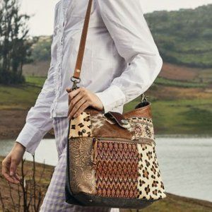 - Myra Bag 224415 Peruvian Brown Shoulder Bag
